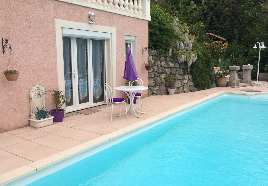 Studio indépendant dans villa avec piscine à Gap Extérieur photo